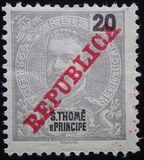 [Issue of 1898-1901 Overprinted "REPUBLICA", type O4]