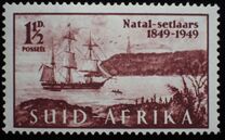 [The 100th Anniversary of the Arrival of British Settlers in Natal, typ FL]