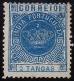 [Portuguese Crown - See Also No. 149A-155A, type T4]
