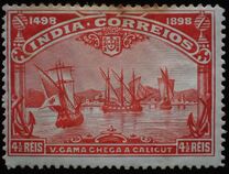 [The 400th Anniversary of Vasco da Gama Arriving to India by Ship, type Z]