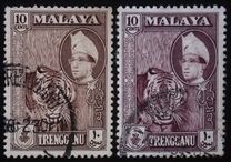 [Sultan Ismail Nasir ud- Din Shah ibn al-mahrum Sultan Abidin & Landscapes, тип U]