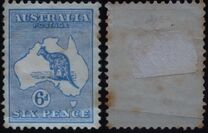 [Definitive Issues - Kangaroo and Map, type A7]