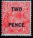 [King George V - Surcharged, type I]