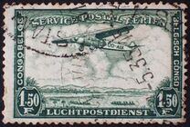 [Airmail - Plane over Landscape, Typ CI2]