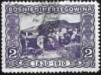 [The 80th Anniversary of the Birth of Franz Joseph I - As Previous with Inscription "1830-1910", тып AAV]