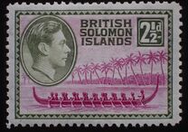 [Portrait of King George VI and Local Motives, tegund K]