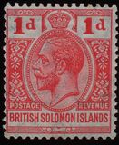 [King George V - Inscribed "POSTAGE REVENUE", տեսակ D1]