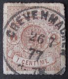 [Coat of Arms - Colored Rouletted Perforation, type C8]