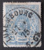 [Coat of Arms - Colored Rouletted Perforation, type D11]