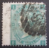 [Queen Victoria - Large White Control Letters in Corners, Tipe O1]