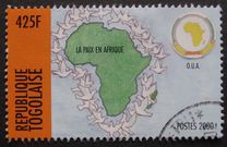 [Organization of African Unity or OAU - Peace in Africa, प्रकार CUZ8]