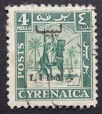 [Cyrenaica Postage Stamps of 1950 Overprinted "LIBYA" - Senussi Warrior, type A3]