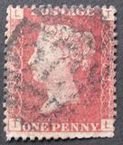 [Queen Victoria - Colored Control Letters in Corners, 类型 I]