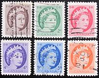 [Queen Elizabeth II - Normal Paper, See 1962 for Fluorescent Stripes, տեսակ GT]
