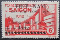 [Charity Stamps - Indochina Stamps Overprinted and Surcharged, Tip Y]