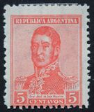 [General José Francisco de San Martín, 1778-1850, type CJ5]