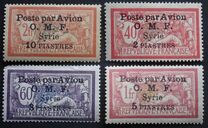 [Airmail - No. 73 & 75-77 Overprinted "Poste par Avion", type L]