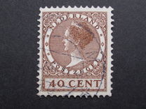[Queen Wilhelmina - New Values and Colors - Watermarked, jenis AL26]