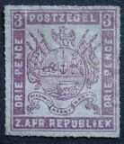 [Coat of Arms - New Design. Eagle has Folded Wings - Mecklenburg Printings, type B]