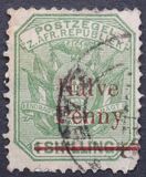 [Nos. 30 & 54 Surcharged, type L1]