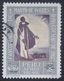 [Airmail - Canonization of St. Martin de Porras 1962 - Paintings, type NS]