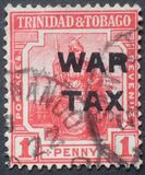 [War Tax - No. 1 & 2 Overprinted. 2½ mm Between "WAR" & "TAX", type H2]
