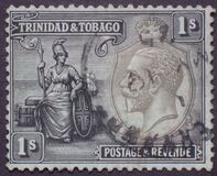 [Britannia and Medallion Portrait of King George V, type O1]