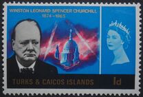 [Winston Churchill Commemoration, 1874-1965, tip BP]