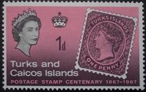 [The 100th Anniversary of the Stamps of Turks and Caicos Islands, տեսակ CL]