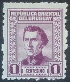 [General Jose Artigas - With Imprint "IMPRENTA NACIONAL" Bottom Right, type IW2]