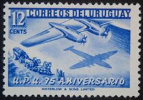[The 75th Anniversary of U.P.U., type MA2]