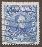 [Simon Bolivar - Different Frames and Printed on Winchester Security Paper, type DW]
