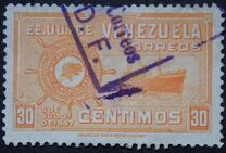 [The 1st Anniversary of Greater Colombia Merchant Marine - Freighter "Republica de Venezuela", type RR6]