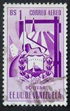 [Airmail - Coat of Arms - State of Bolivar, type ABJ14]