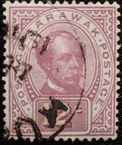 [Sir Charles J. Brooke - Inscription "POSTAGE", type N6]