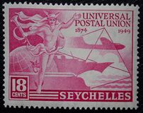 [The 75th Anniversary of U.P.U., type AA]