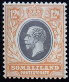 [King George V of the United Kingdom - Inscription "SOMALILAND PROTECTORATE", type E8]