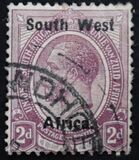 [South Africa Postage Stamps Overprinted "South West(14½mm wide) Africa" or "Zuid-West Afrika" - Overprint Spaced 14mm, type A4]