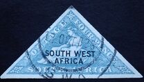 [South Africa Postage Stamps Overprinted "SOUTH WEST AFRICA" or "SUIDWES AFRICA", Scrivi G]