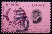 [Airmail - Issues of 1966 Additionally Overprinted "COUPE DR. FRANCOIS DUVALIER 22 JUIN", type II2]