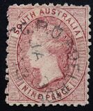 [Queen Victoria - Exists also Rouletted on 2 Sides, type C1]