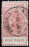 [Queen Victoria - Inscription "POSTAGE" - Thick Letters, type Q13]