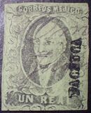 [Black Print on Colored Paper - Handstamped with District Name, type A8]