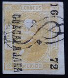 [Miguel Hidalgo - New Design. Overprinted District, Number and "Year", प्रकार T3]