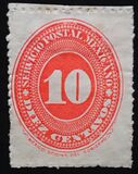 [Numeral Stamps, Inscription " SERVICIO POSTAL MEXICANO", 类型 AF52]