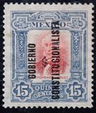 [Issues of 1910 Overprinted "GOBIERNO CONSTITUCIONALISTA", Scrivi BU6]