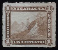 [Liberty Cap on Mountain Peak - Rouletted Perforation, type B1]