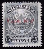 [Coat of Arms Stamps of 1909 Surcharged, Tip AJ48]