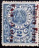 [oad Coupon Tax Stamps Overprinted & And Surcharged "TIMBRE FISCAL" on Front and ""Vale - CORREO DE - 1911" on Back, Tip BG1]
