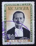 [Airmail - Brothers of the Nicaraguan Christian Schools Commemoration and Hl. Jean Baptist De La Salle, type VB1]